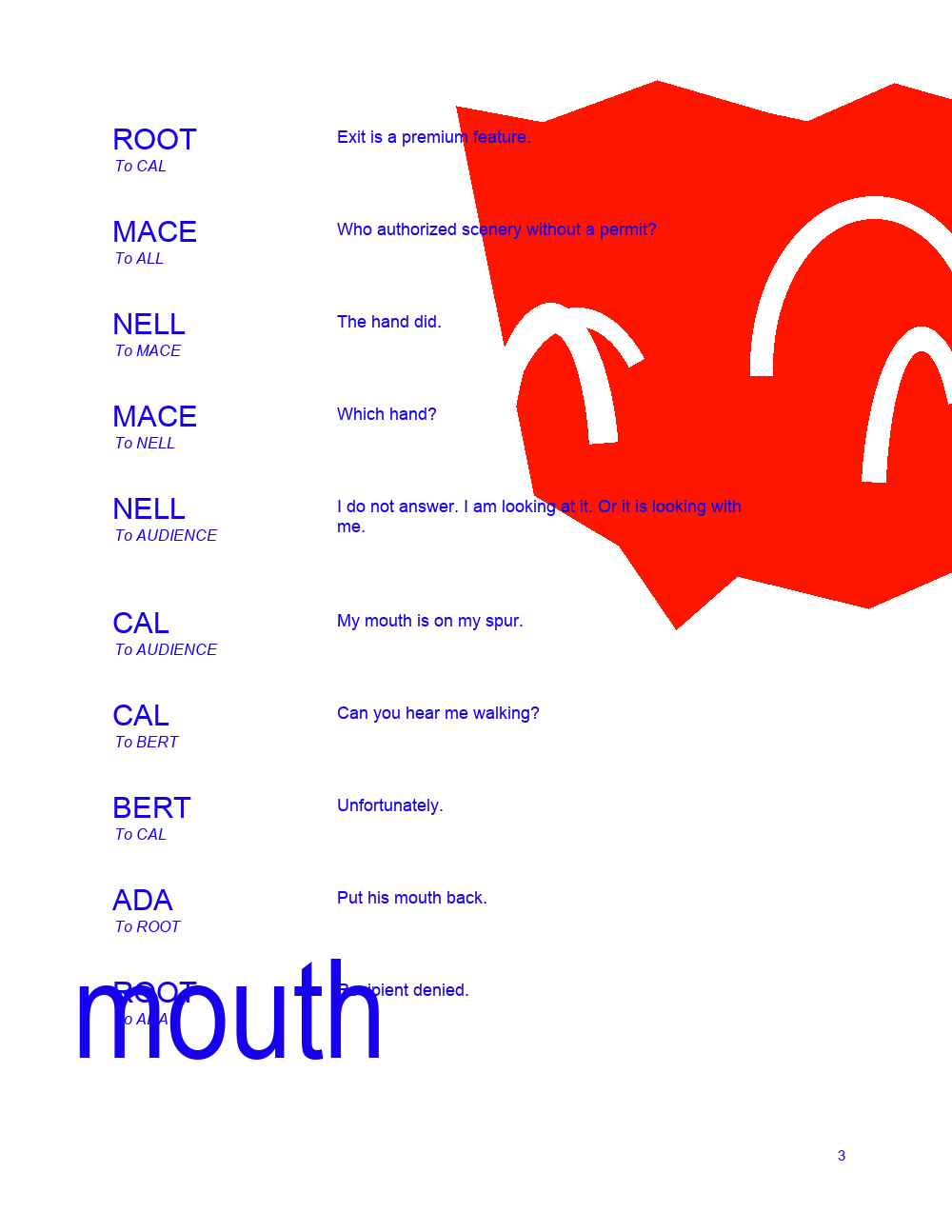 DRAWN CHANNEL, NULL