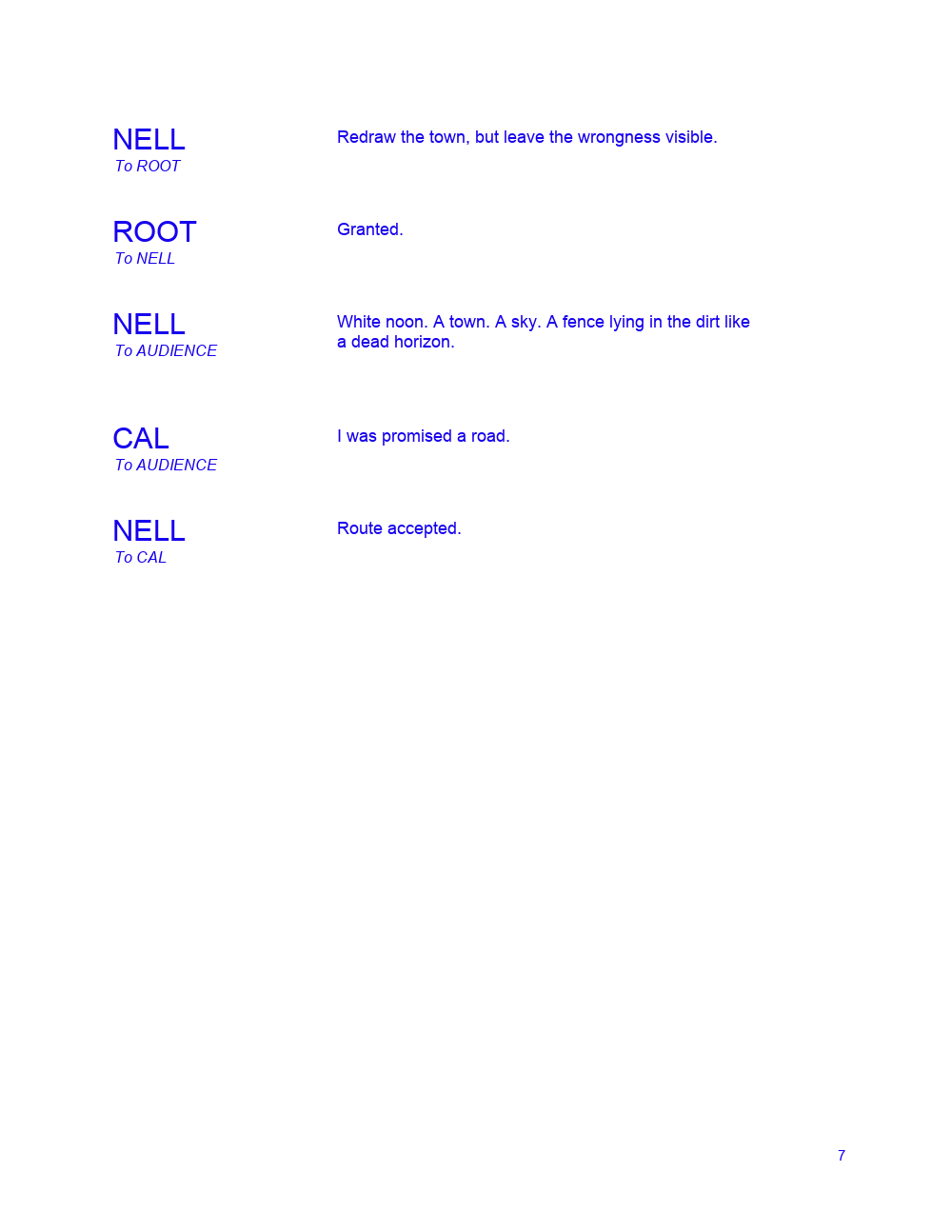 DRAWN CHANNEL, NULL