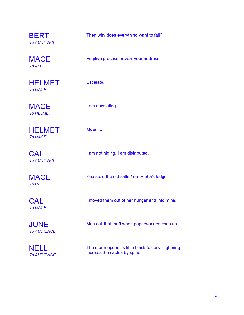 THE HELMETED ROOT
