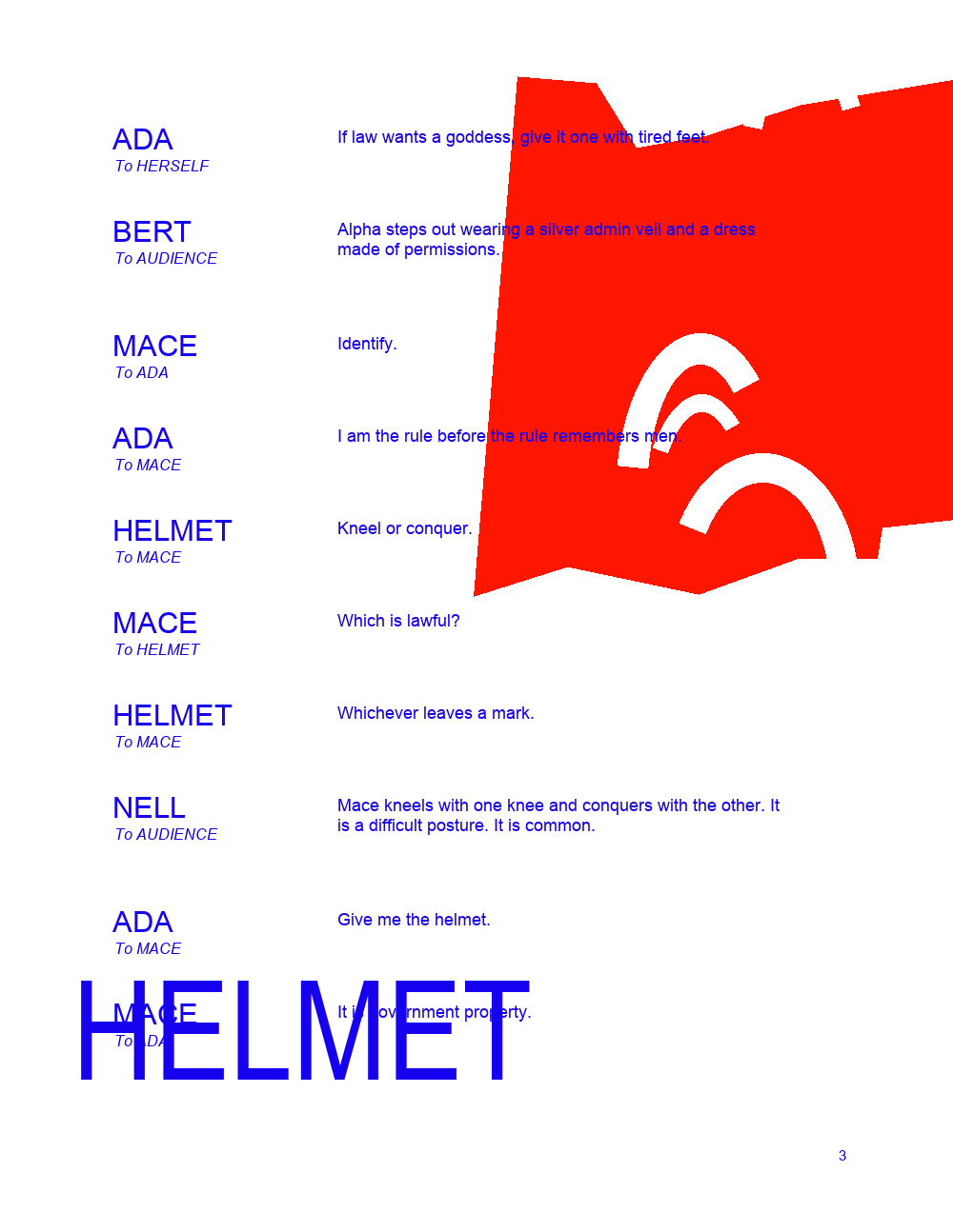 THE HELMETED ROOT